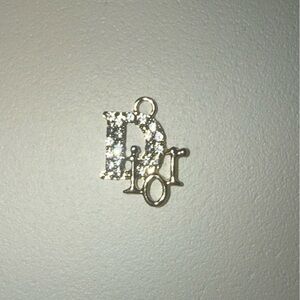DIOR Gold/Crystal Charm